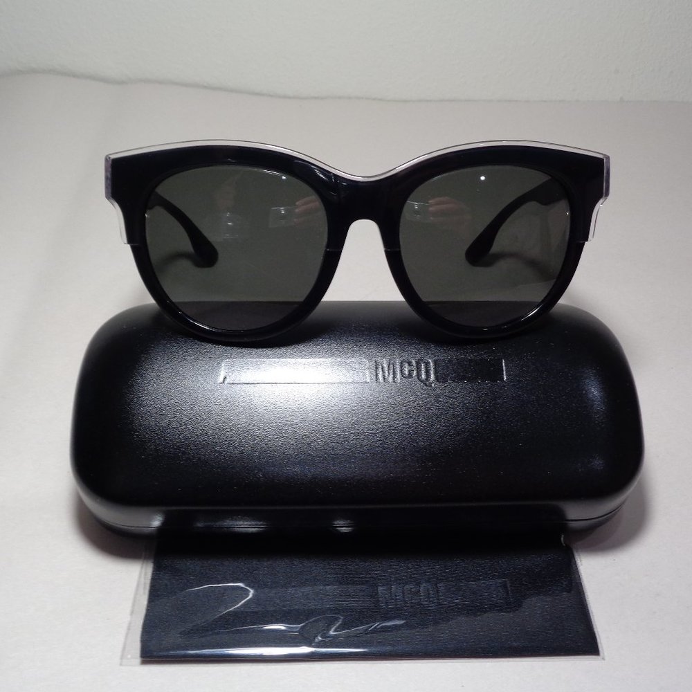 McQ by Alexander McQueen MQ0054S Black New Men's Sunglasses - Picture 1 of 15